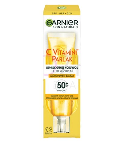ضد آفتاب ویتامین سی گارنیر GARNIER با SPF50+