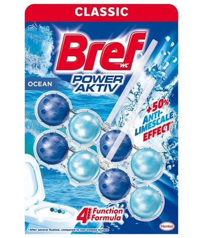 خوشبوکننده توالت فرنگی برف مدل power active ocean