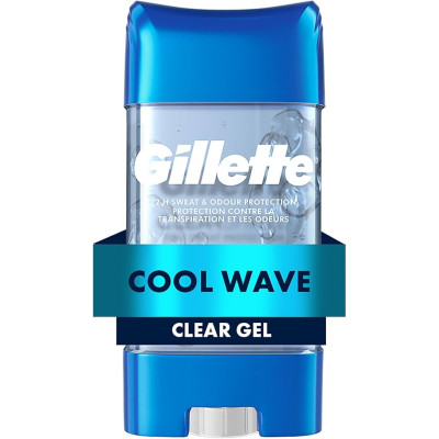 مام استیک ضد تعریق ژلی 72 ساعته مردانه ژیلت مدل Cool Wave (107 گرم)